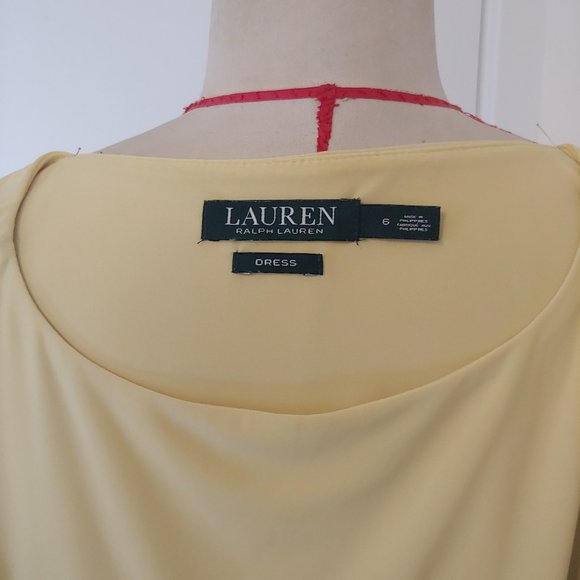 Ralph Lauren Draped Knit Dress - Picture 4 of 5